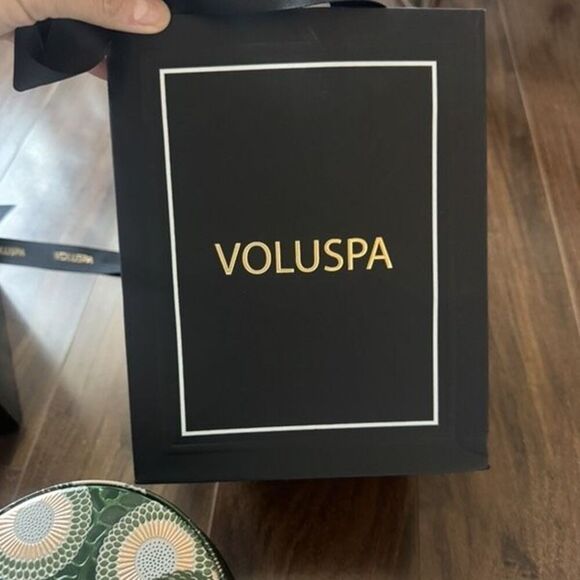 VOLUSPA TEMPLE MOSS.COCONUT WAX BLEND 100% NATURAL WICKS - PHTHALATE FREE 44oz - Picture 5 of 7